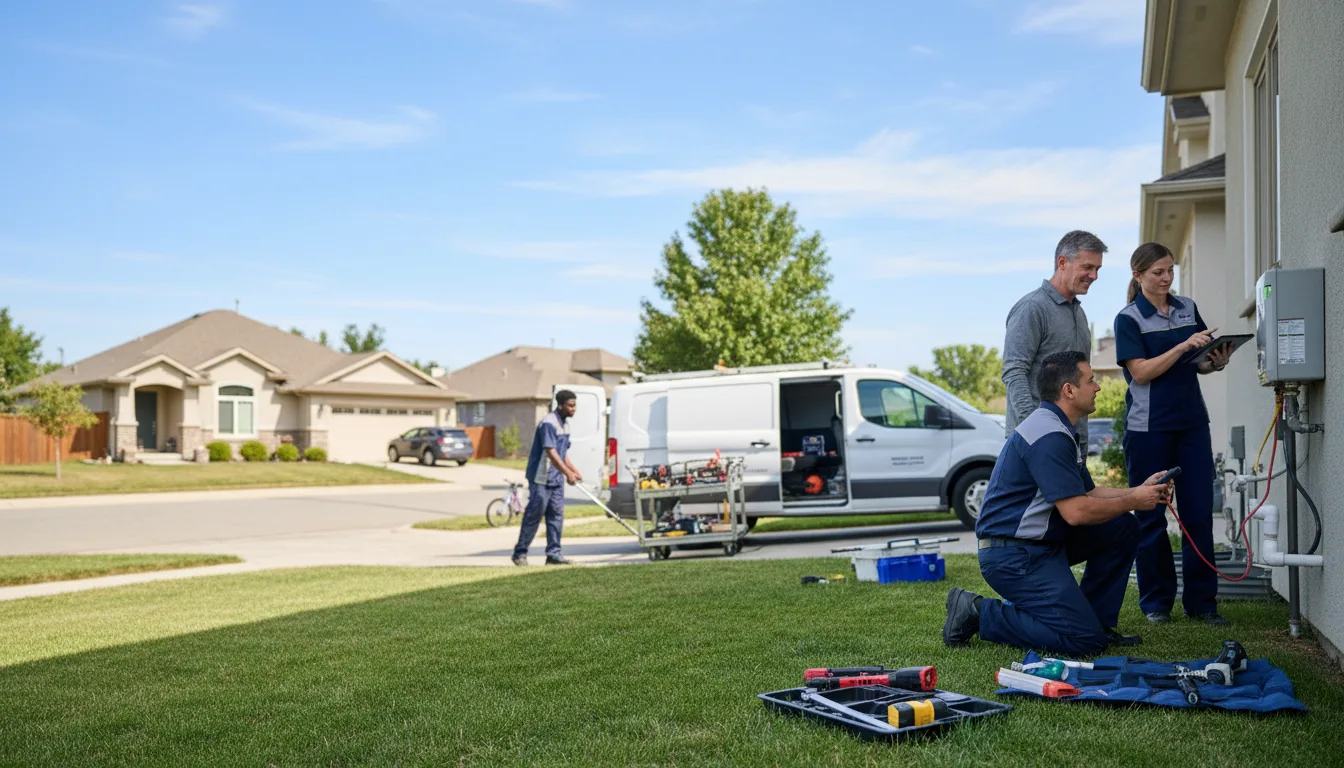 Tankless water heater service in Schulenburg, TX